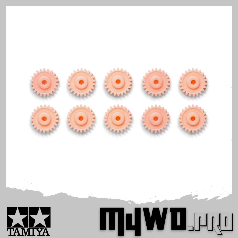 TAMIYA 10311 - Mini 4wd Pro G-22 Gear - Pink (10pcs)