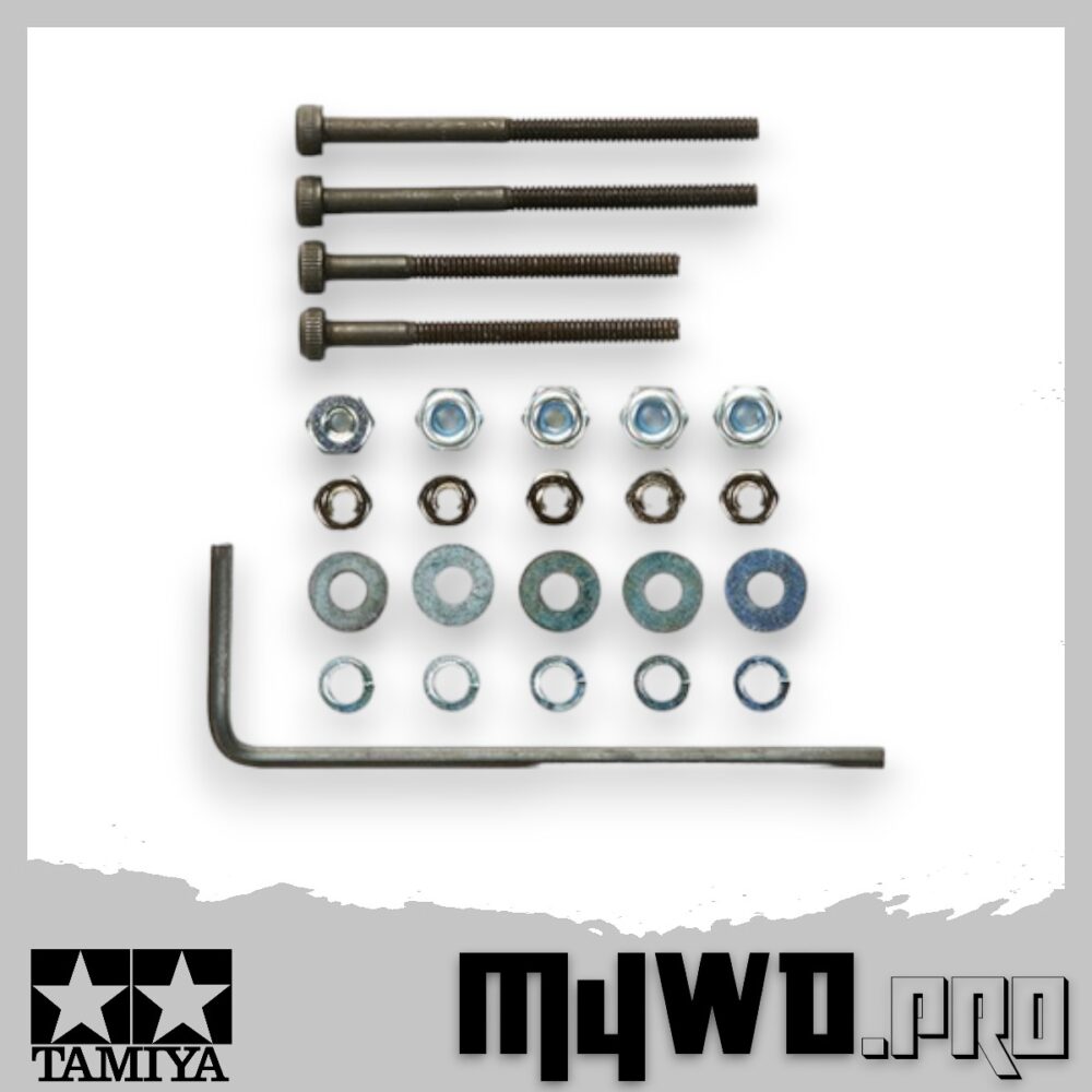 TAMIYA 15454 - 2mm Cap Screw Set (25mm, 30mm)